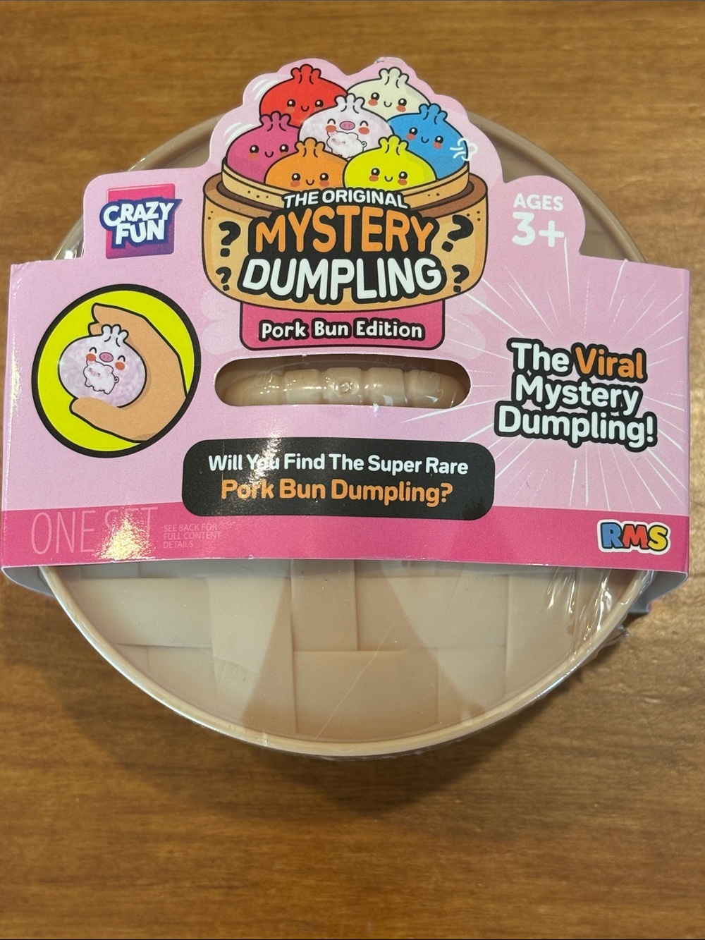 NEW RMS MYSTERY DUMPLING PORK BUN EDITION VIRAL SQUISHY PIG RARE TOY FUN RARE 🐷🥟